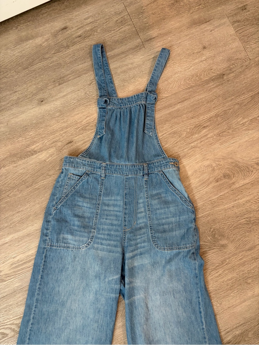 Pilcro Light Blue Denim Bib Overalls size 27 - Picture 12 of 15